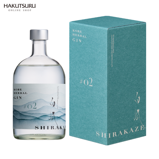 KOBE HERBAL GIN 白風 （しらかぜ） #02　700ml　<化粧箱入>