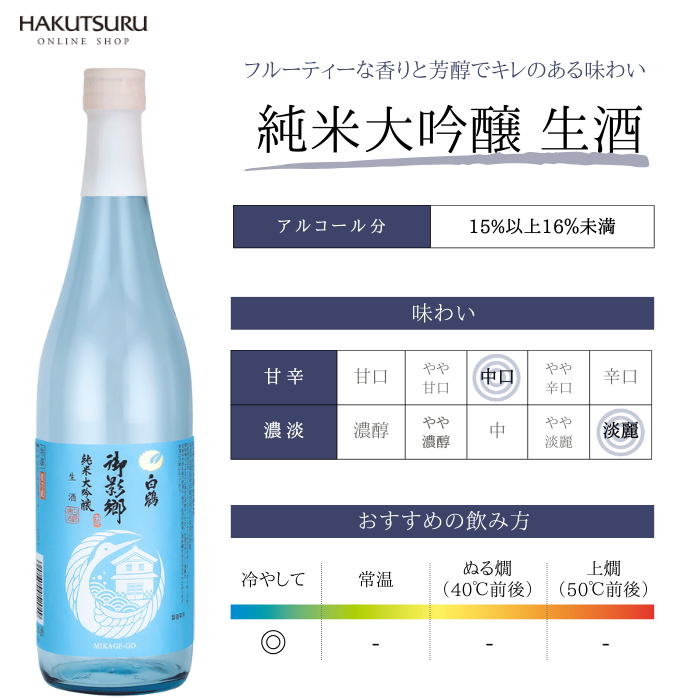 直営店限定】生酒飲み比べ3本セット<化粧箱入> – 白鶴オンライン