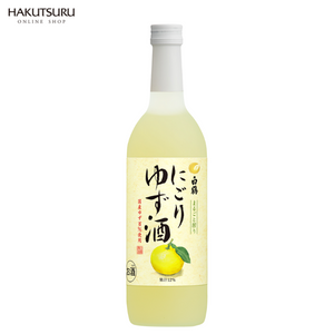 白鶴 にごりゆず酒 700ml – 白鶴オンラインショップ【公式】｜日本酒や酒粕、お酒のギフトも。