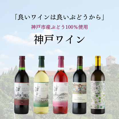 神戸ワイン セレクト 白辛 720ml